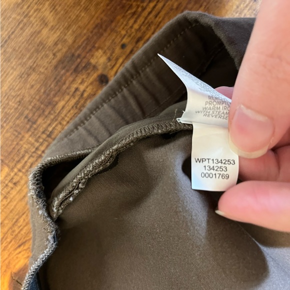 J. Jill Brown Straight Leg Pants with Zippered Pockets!!! NWT - Picture 6 of 11